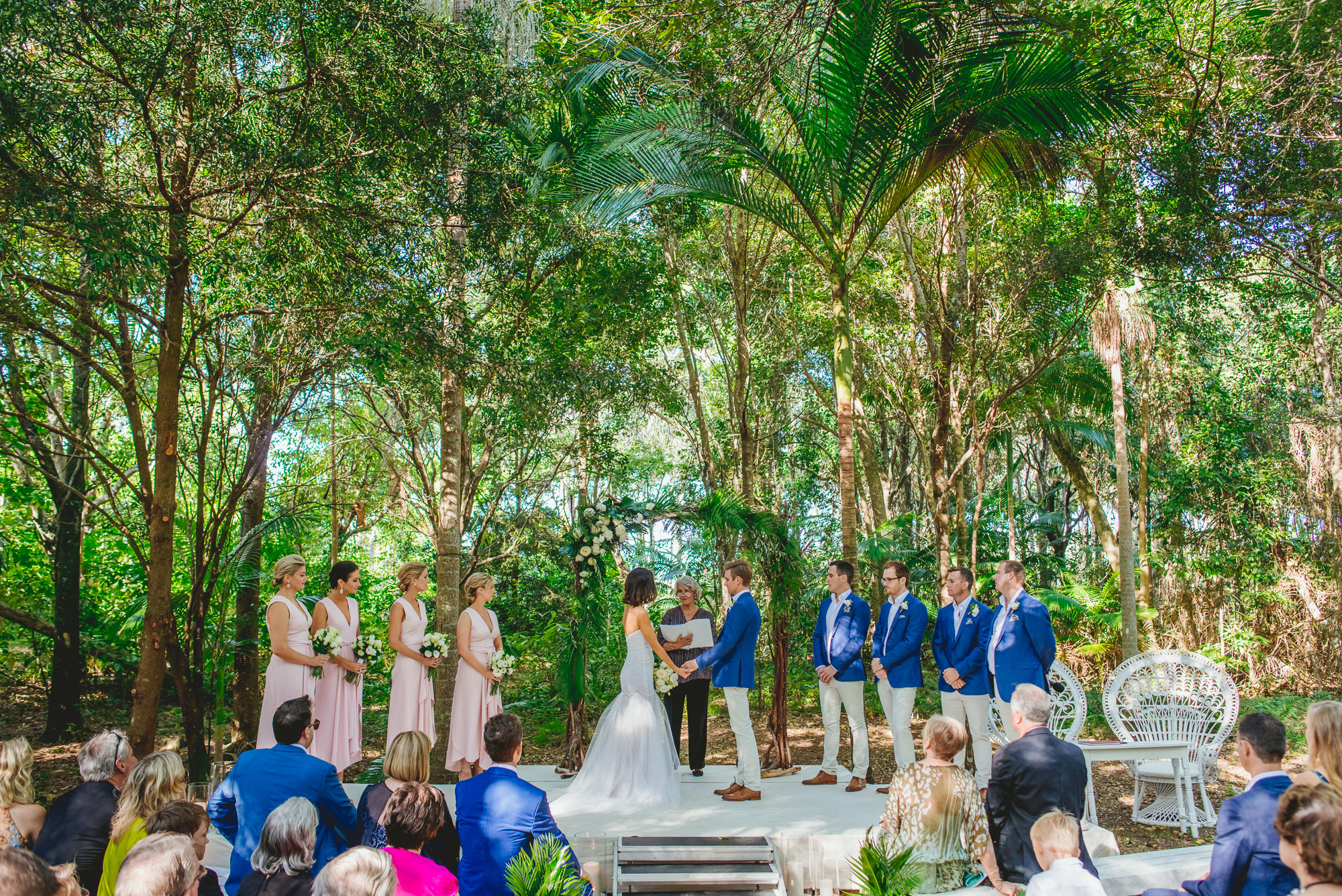 Rainforest edge weddings